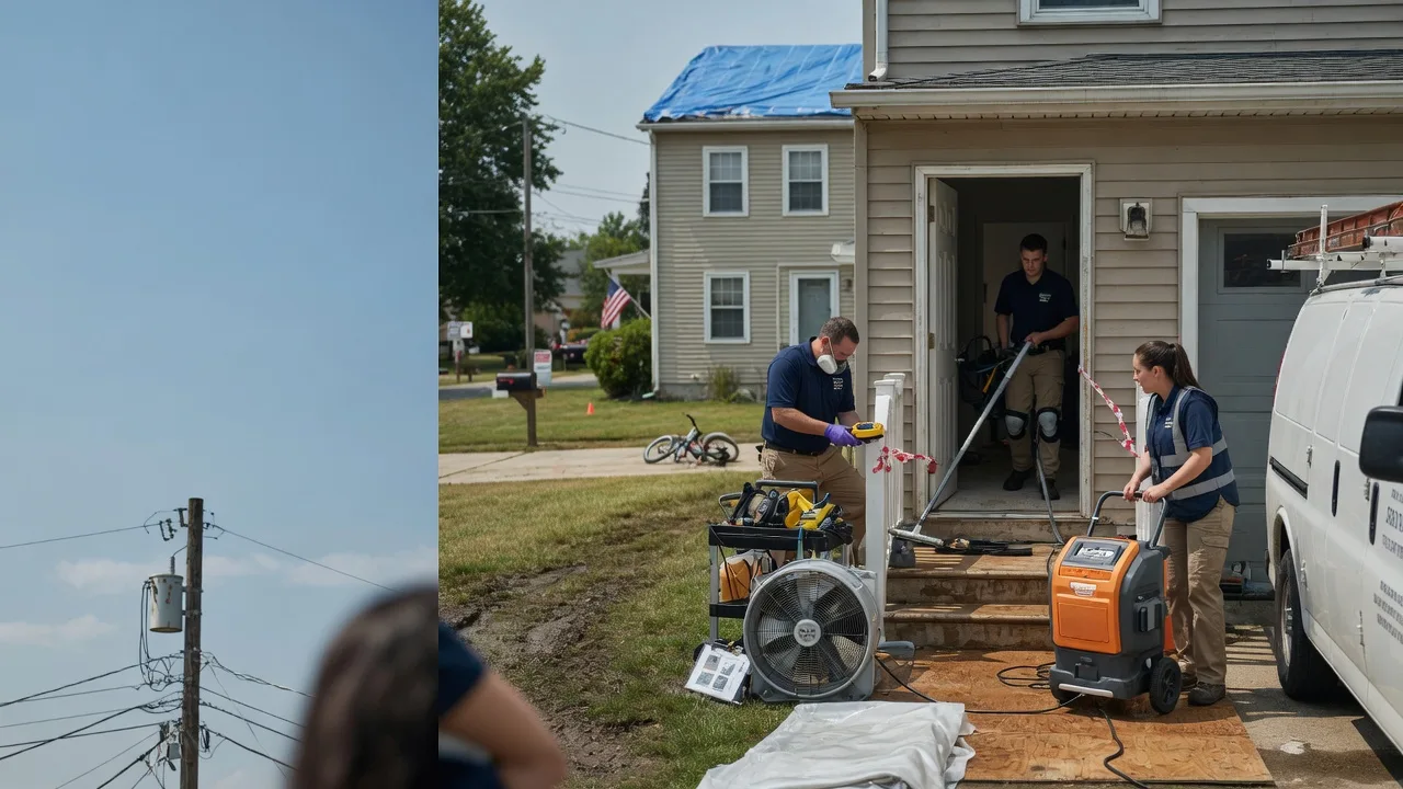 Water Damage Repair in Woodburn, IN near me